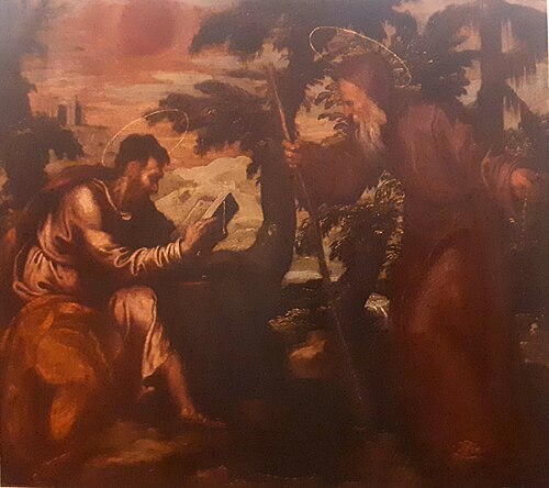 I santi Taddeo e Francesco di Paola, , Paolo Farinati