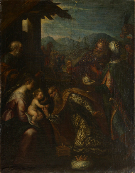 Adoration of the Magi, 1550, Paolo Farinati