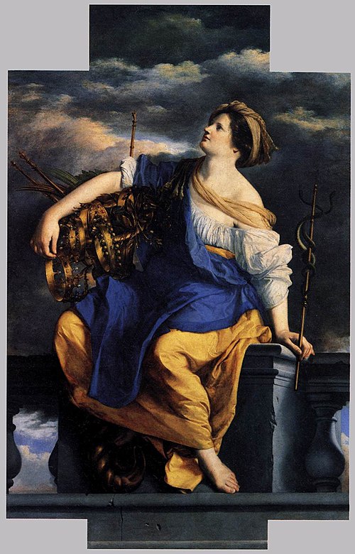La Félicité publique triomphant des Dangers, 1623, Orazio Gentileschi