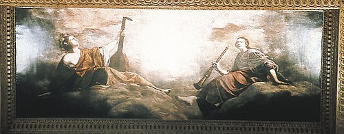 Two Muses, 1636, Orazio Gentileschi