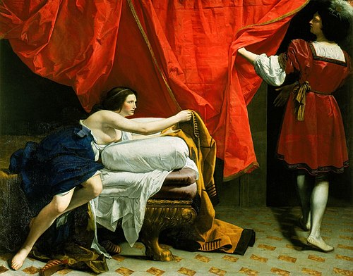 Joseph et la femme de Potiphar, 1632, Orazio Gentileschi