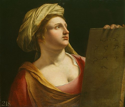 A Sibyl, 1630, Orazio Gentileschi