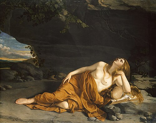 Madeleine pénitente, 1622, Orazio Gentileschi