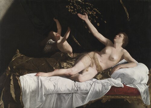 Danaé, 1623, Orazio Gentileschi