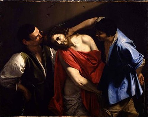 Mocking of Christ, 1628, Orazio Gentileschi