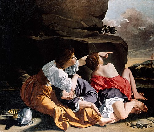 Loth et ses filles., 1622, Orazio Gentileschi