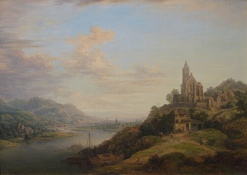 Paysage, 1750, Christian Georg Schütz d.J.