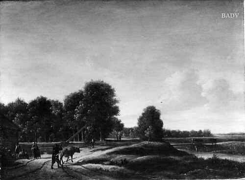 Landschaft mit Staffage, 1663, Adriaen van de Velde