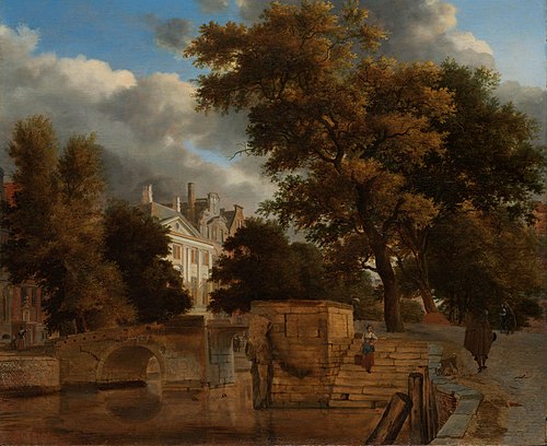 Le pont de pierre, 1666, Adriaen van de Velde