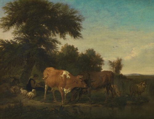 Paysage, , Adriaen van de Velde