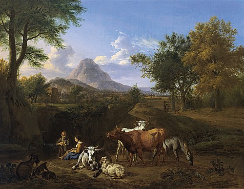 Pastoral Scene, 1663, Adriaen van de Velde