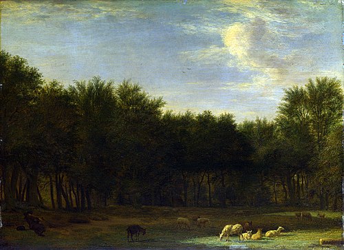 The Edge of a Wood, 1658, Adriaen van de Velde