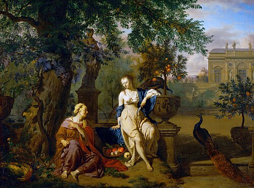 Vertumnus and Pomona, 1670, Adriaen van de Velde