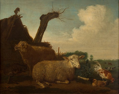 Sheep and ram, 1658, Adriaen van de Velde