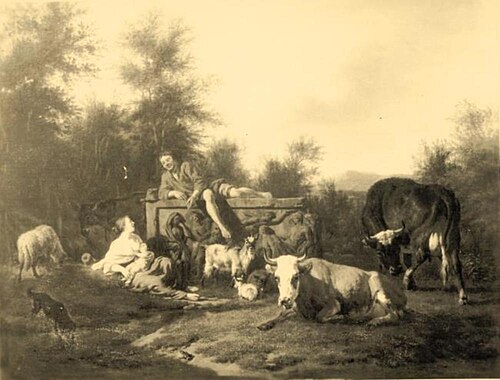 Maternal Occupation, 1667, Adriaen van de Velde