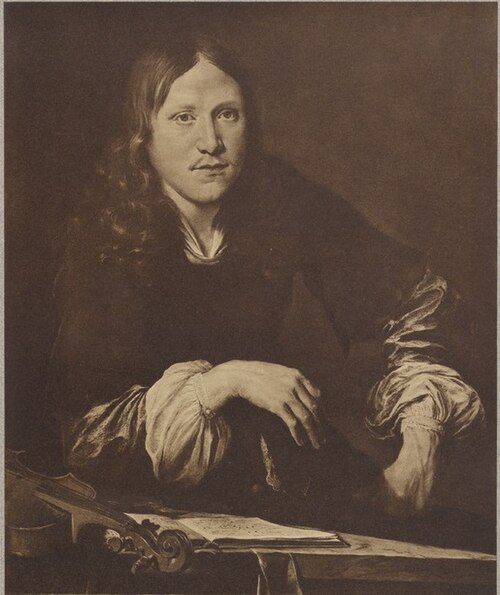 Portrait of a man, possibly a self-portrait, 1662, Adriaen van de Velde