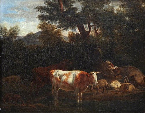 Cattle and Herdsman, 1660, Adriaen van de Velde