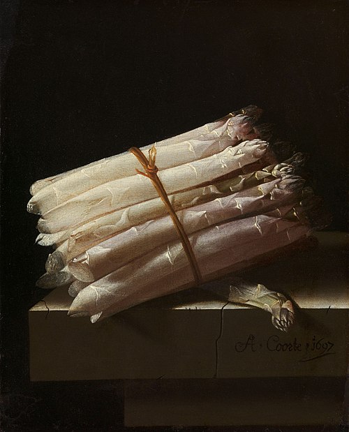Asperges, 1697, Adriaen Coorte