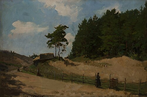 Paysage, 1886, Kazimierz Alchimowicz