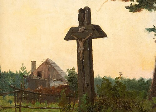 Roadside cross, 1905, Kazimierz Alchimowicz