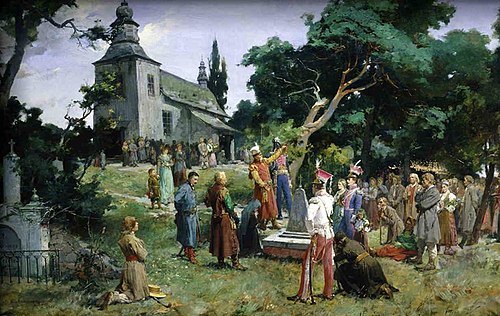 Heroes return, 1901, Kazimierz Alchimowicz