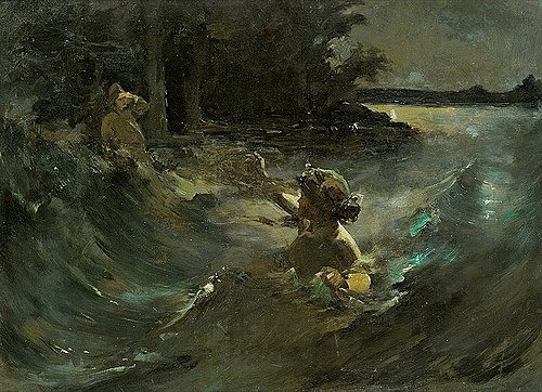 Свитязянка (картина Казимира Альхимовича), 1899, Kazimierz Alchimowicz