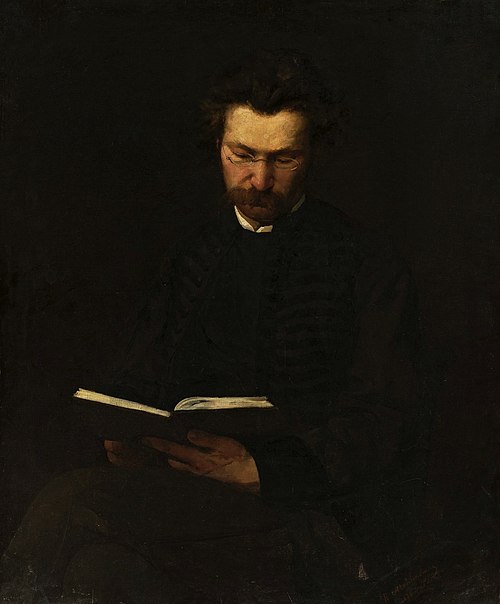 Portrait of Władysław Ciesielski (1845-1901), 1876, Kazimierz Alchimowicz
