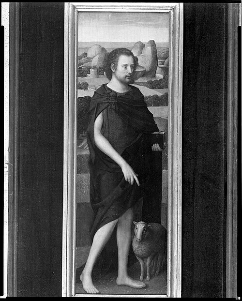 Saint John the Baptist, 1530, Adriaen Isenbrant