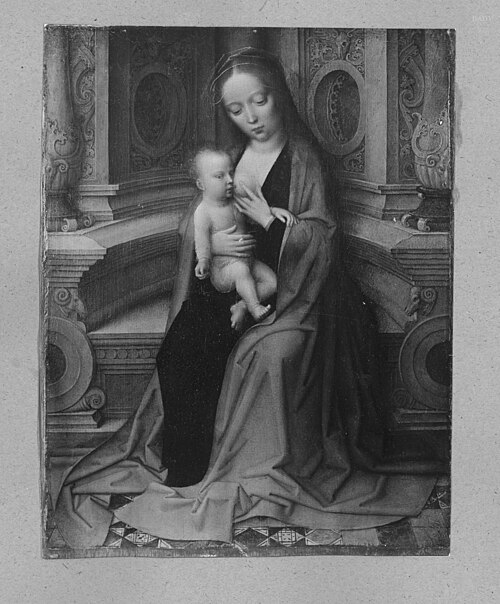Madonna with child, 1539, Adriaen Isenbrant