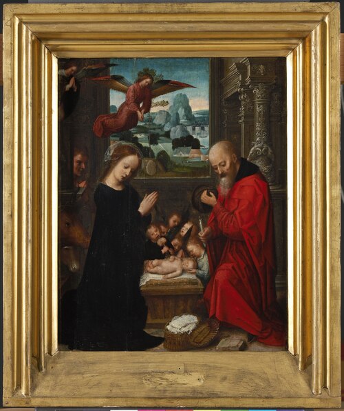 Geboorte van Jezus, 1537, Adriaen Isenbrant