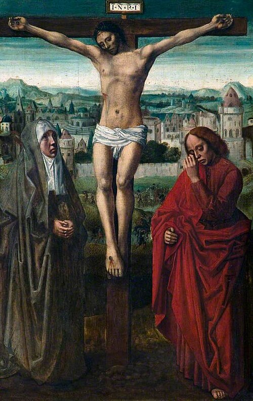 Crucifixion, , Adriaen Isenbrant