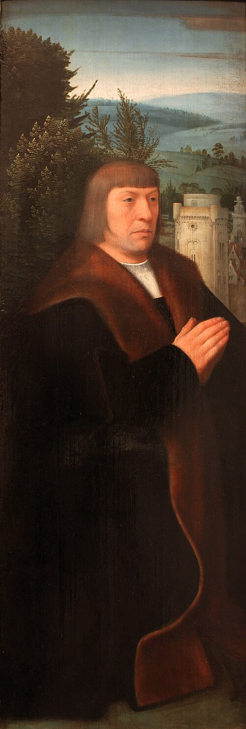 Portrait d'un donateur, 1525, Adriaen Isenbrant