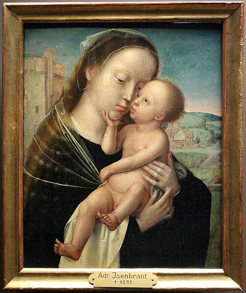 Madonna mit Kind, 1520, Adriaen Isenbrant