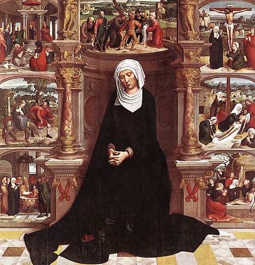 La Mater dolorosa, vers 1530., 1520, Adriaen Isenbrant