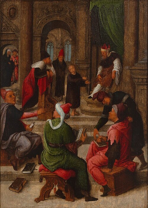 The 12-Year-Old Jesus in the Temple, 1525, Adriaen Isenbrant