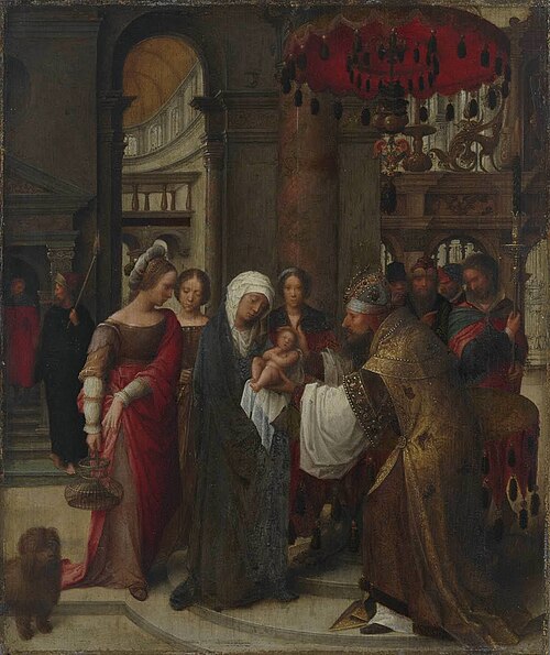 Presentation of Christ in the Temple, 1537, Adriaen Isenbrant