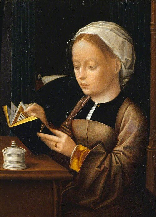 A Reading Magdalen, 1530, Adriaen Isenbrant