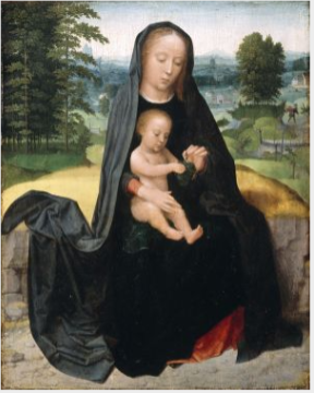 The Rest on the Flight into Egypt, 1530, Adriaen Isenbrant