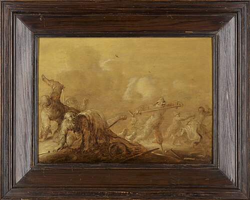Vechtende bedelaars, , Adriaen Pietersz van de Venne