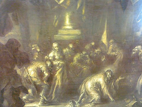 Jésus et la femme adultère, , Adriaen Pietersz van de Venne