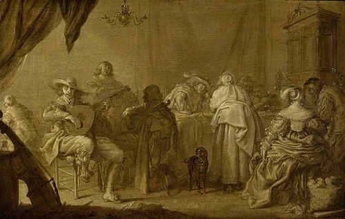 A musical company, 1640, Adriaen Pietersz van de Venne