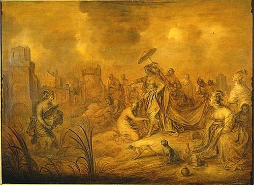 The Finding of Moses, 1633, Adriaen Pietersz van de Venne