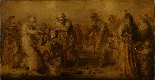Market Scene, 1640, Adriaen Pietersz van de Venne