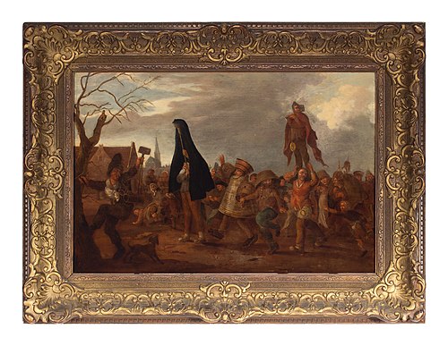 Shrove Tuesday Procession, 1650, Adriaen van de Venne