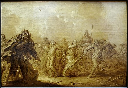 Danse de gueux, 1630, Adriaen Pietersz van de Venne