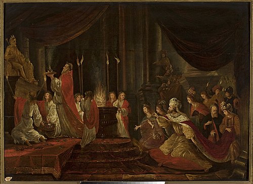 Idolatry of Solomon (1 Kings 11:1-6), 1610, Adriaen van Stalbemt