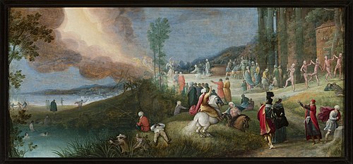 Offering scene, 1610, Adriaen van Stalbemt
