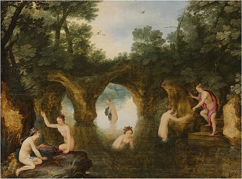 Diana and Callisto, 1650, Adriaen van Stalbemt