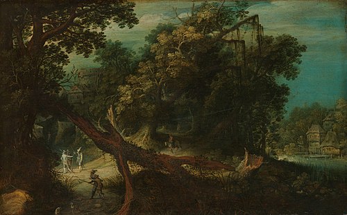 Mountainous landscape, 1620, Adriaen van Stalbemt