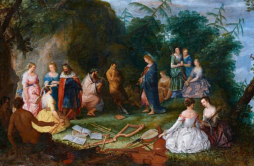 The judgement of Midas, 1621, Adriaen van Stalbemt